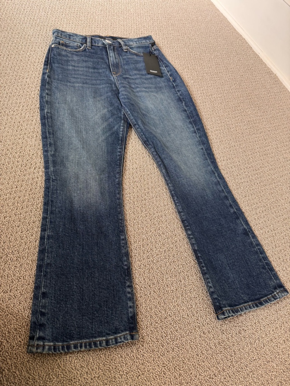 NWT Hudson Jeans Women’s Holly High Rise Crop Bootcut Sz 25